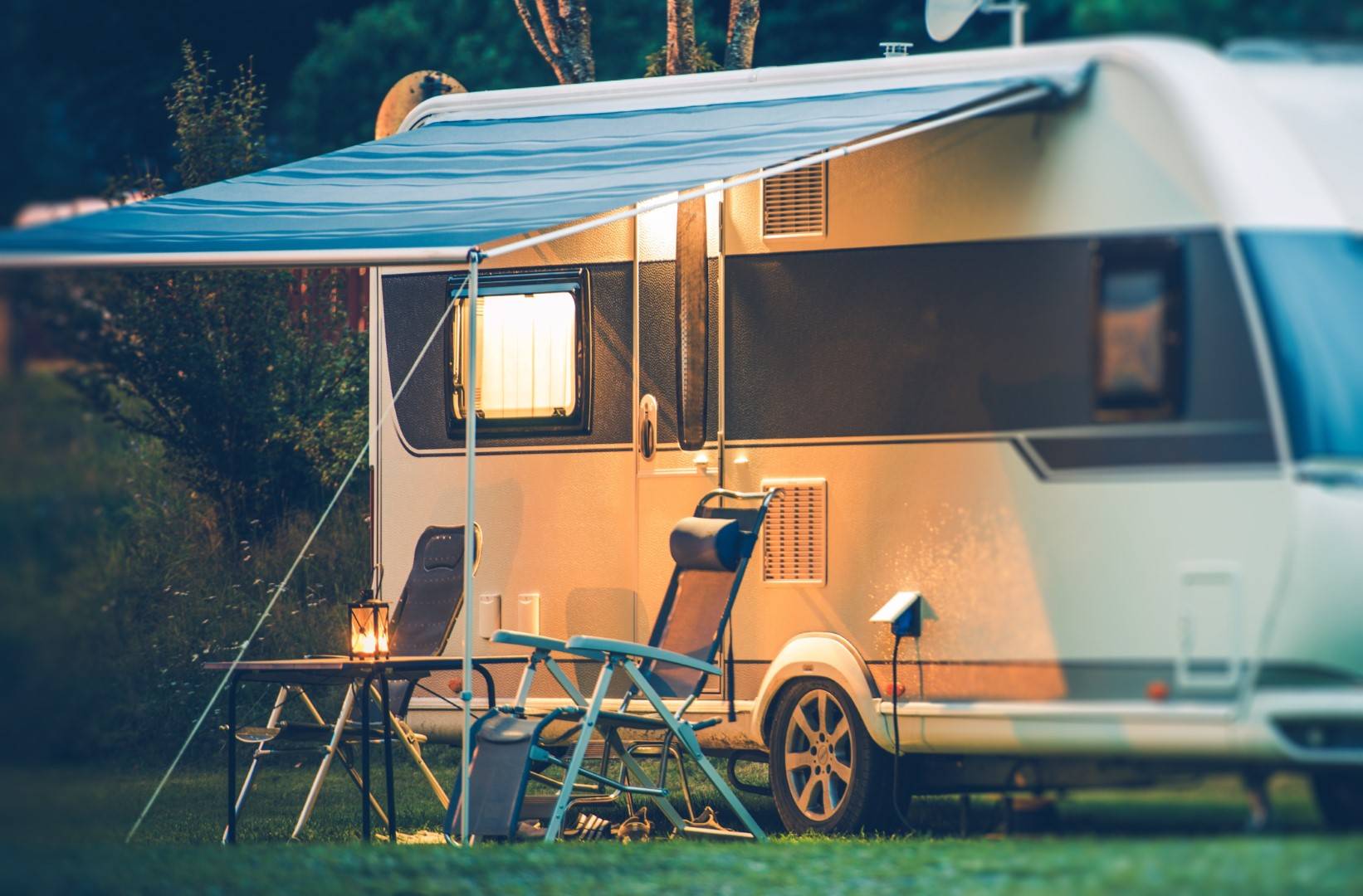 caravane équipée
