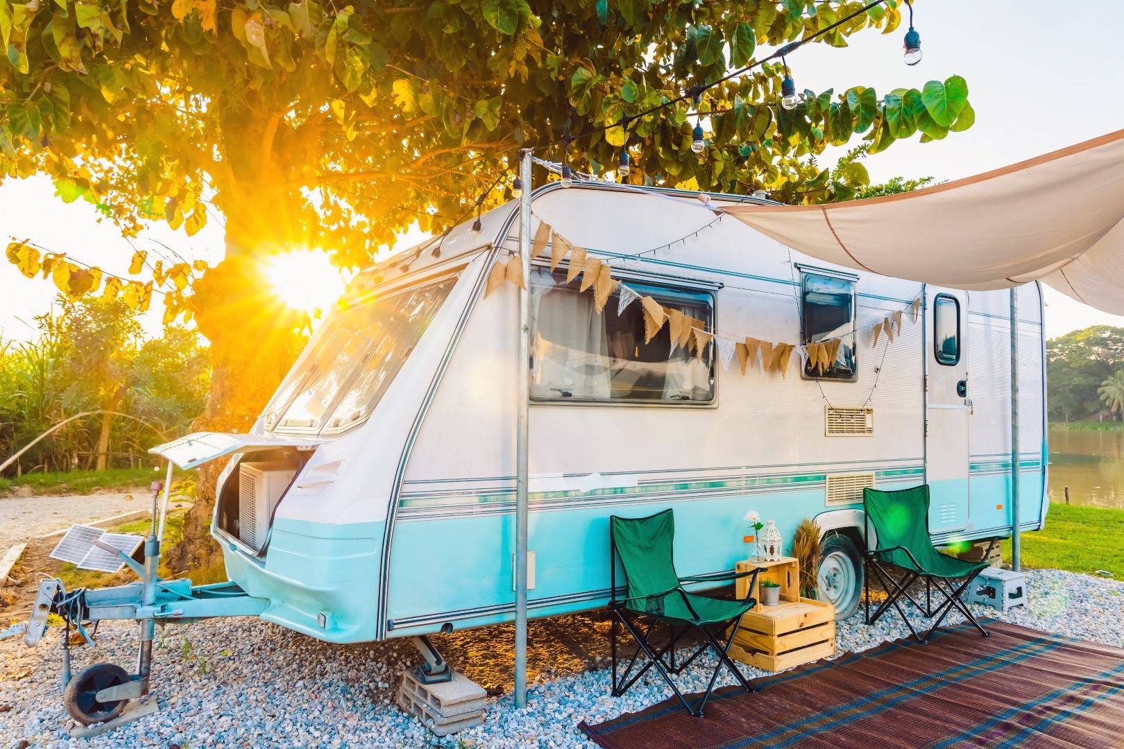 caravane au soleil